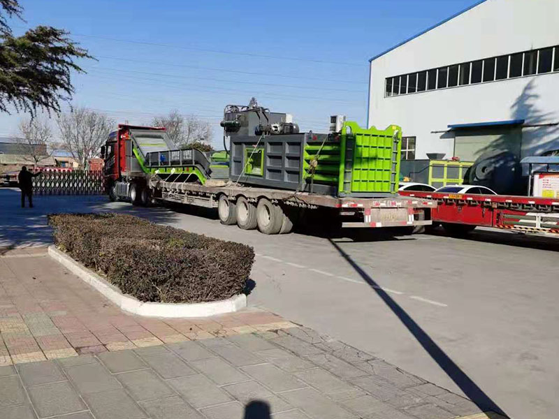 扶溝200關門式打包機發(fā)貨現(xiàn)場